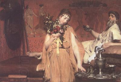 Alma-Tadema, Sir Lawrence Between Hope and Fear (mk23)